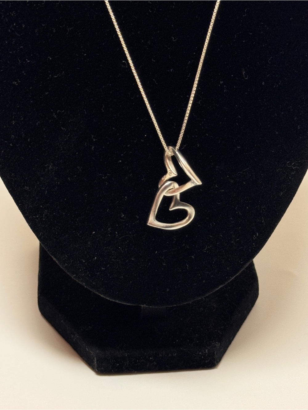 Double Heart Necklace